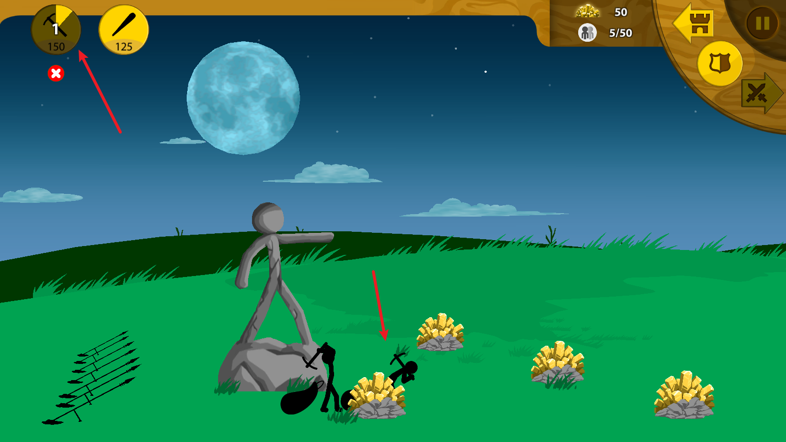 火柴人战争遗产小游戏