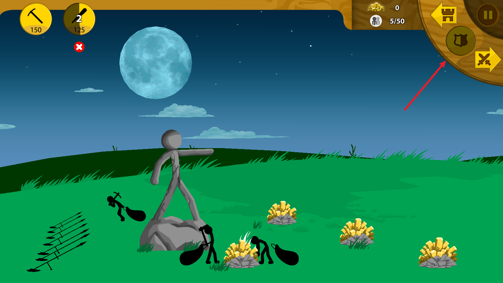 火柴人战争遗产小游戏