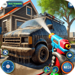 19岁以色列少女从美返国参战清洁模拟器游戏下载-19岁以色列少女从美返国参战清洁模拟器手机版(Power Wash Cleaning Simulator)下载 v1.0.9 安卓版